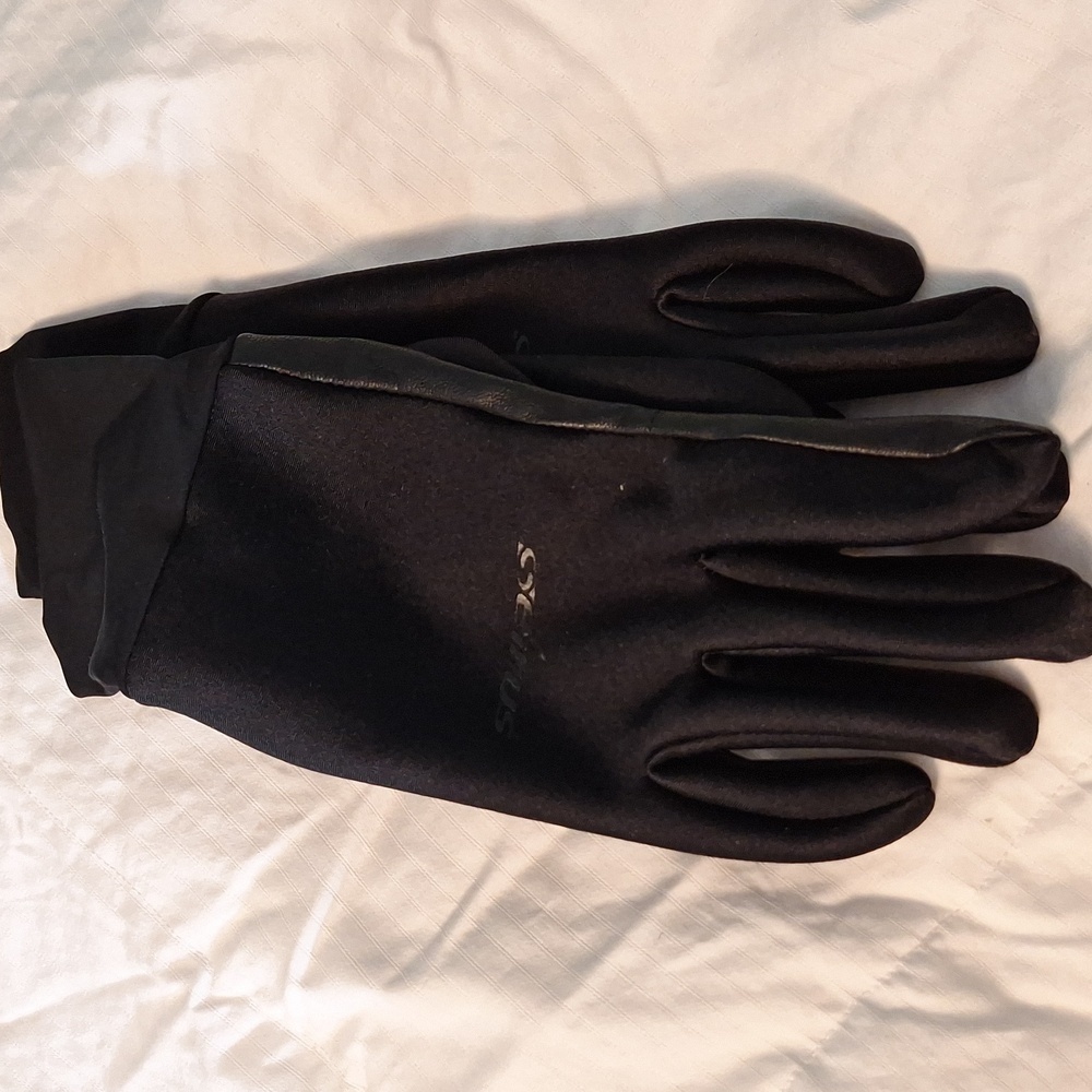 Seirus men's black fitted gloves medium